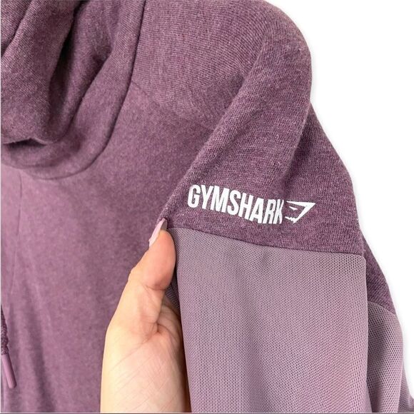Gymshark Slouch Hoodie in Purple - Picture 4 of 9